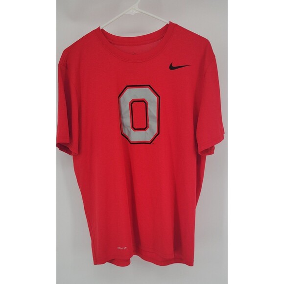 Nike Ohio State Dri Fit Ohio State Shirt Mens Large - Picture 1 of 7